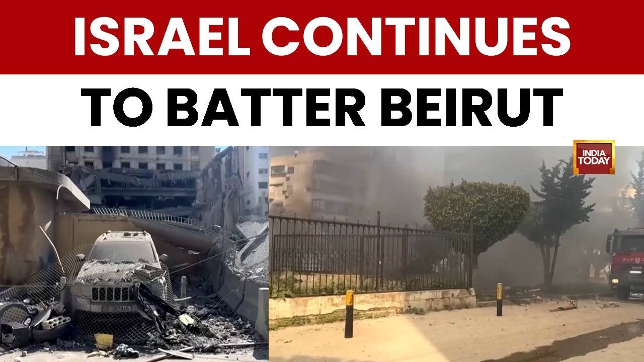 Watch Video: Israel Batters Beirut After Hezbollah Rocket Attacks, Lebanese Army Redeploys