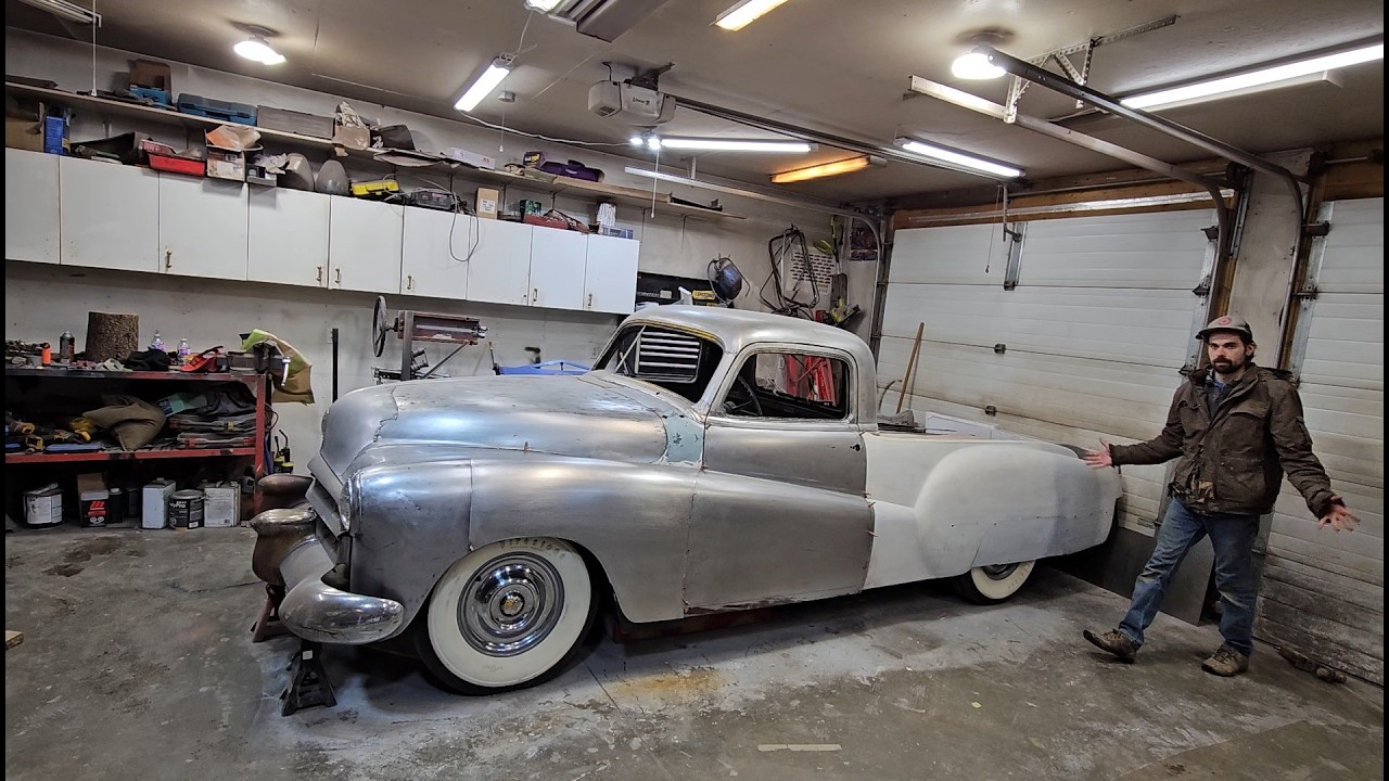 Metal Shaping 🐔 Fabricating a Fender with cheap tools for the 1953 Chevy Kustom