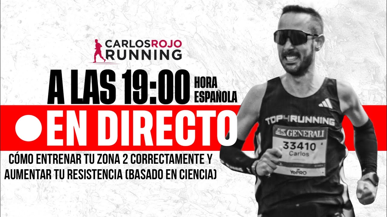 🔴Directo #39 - Cómo Entrenar tu Zona 2 Correctamente y Aumentar tu Resistencia (Basado en Ciencia)