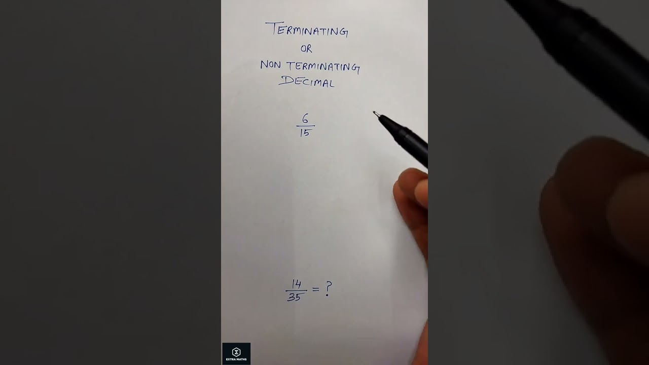 Terminating or non terminating?