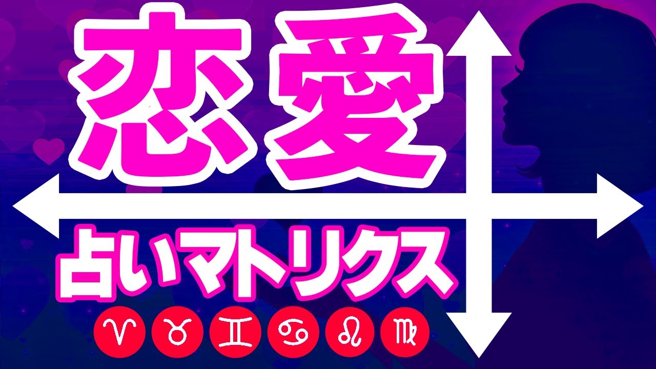 12星座別！｢恋愛したらあなたはどうなる！？｣大検証！【占いラボ的マトリクス】