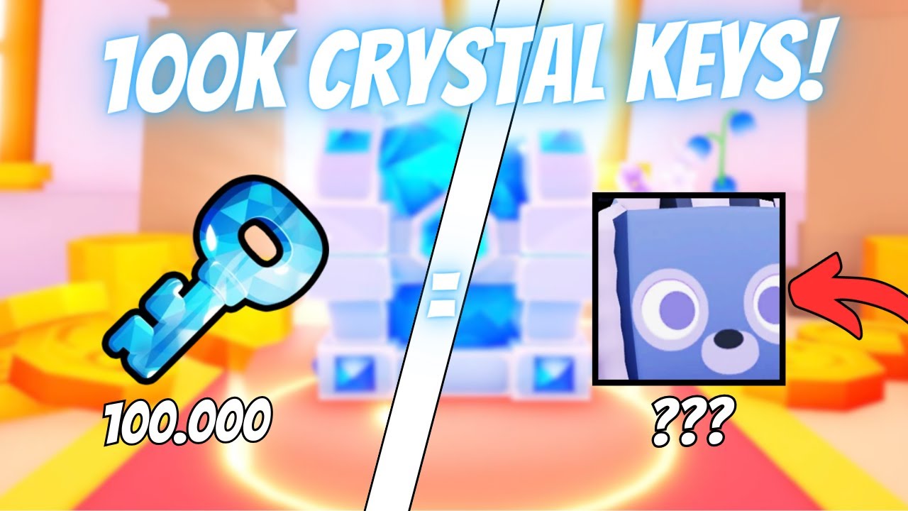 💎I Opened 100,000 Crystal Keys&hellip; WAS IT A SCAM?! | Roblox | Pet Simulator 99