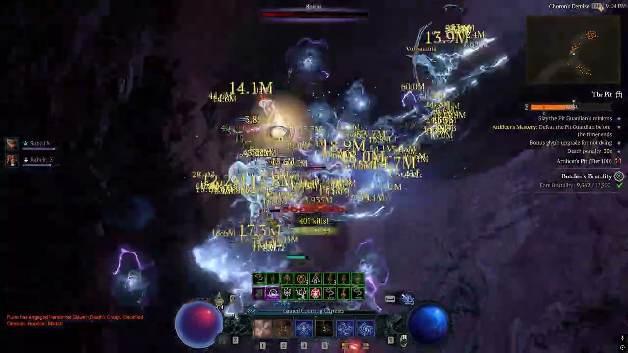 Diablo 4 - Crackuna Sorc - Pit 100 - S12