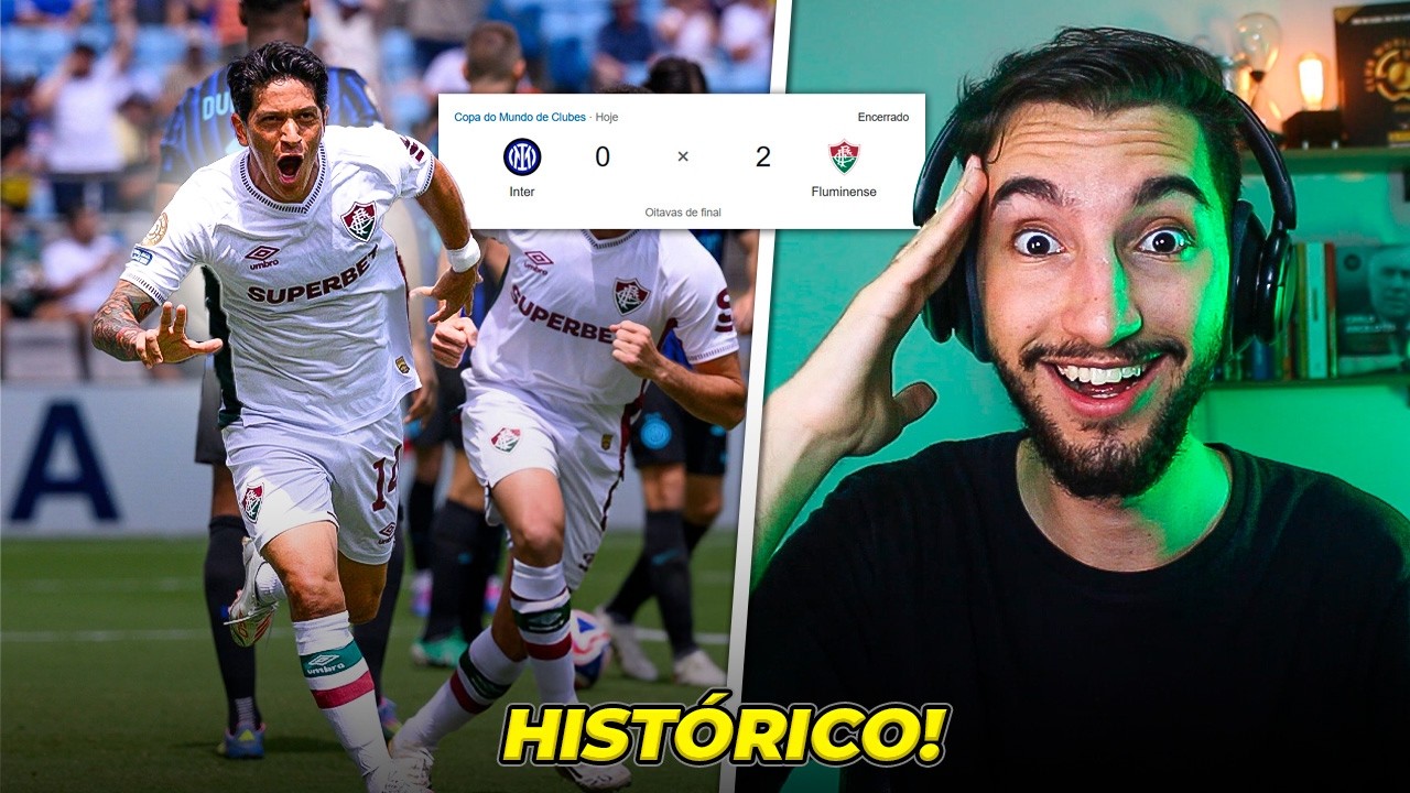 Fluminense 2 x 0 Inter de Mil&atilde;o - VIT&Oacute;RIA HIST&Oacute;RICA DO FLUMINENSE NO MUNDIAL!🏆
