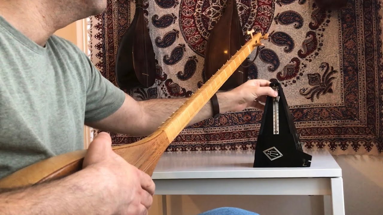 تنبور - برداشت از مقام پنجه رُژان - تنبور رضا براخانى - Tanbur - Magham Panjarozhan