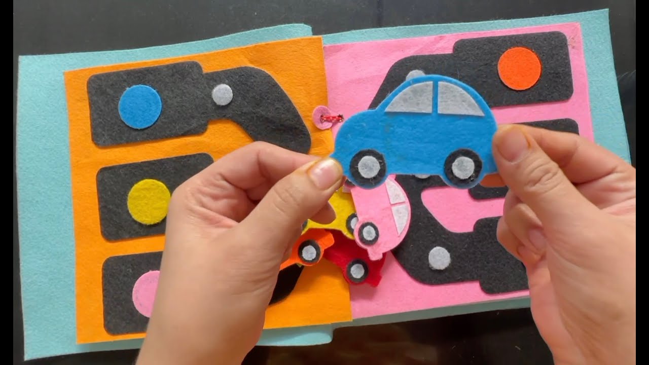 Transport Quiet Book | Vehicle Matching, Sorting & Puzzles for Kids