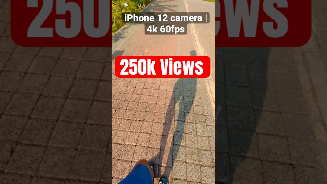 iPhone 12 Camera Testing | 4k 60fps | morning shoot