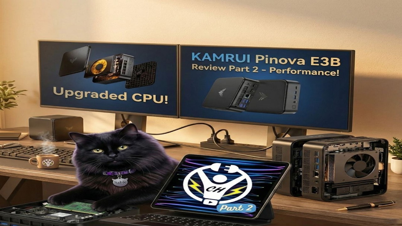 Part 2 Findings! Kamrui Pinova Mini with Ryzen V2748 - E3B Mini PC with Triple Display #kamrui