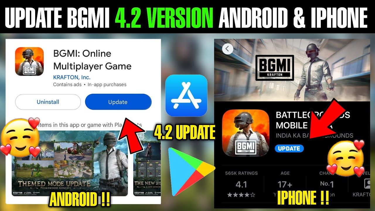 How To Update Bgmi 4.2 Version Android & Iphone | Bgmi 4.2 Update Kaise Kre 