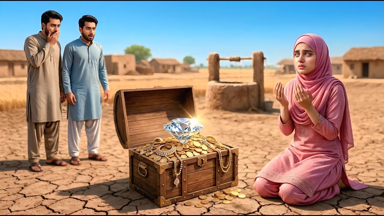 Brothers Threw Their Thirsty Blind Sister Out — She Discovered a Well of Diamonds!