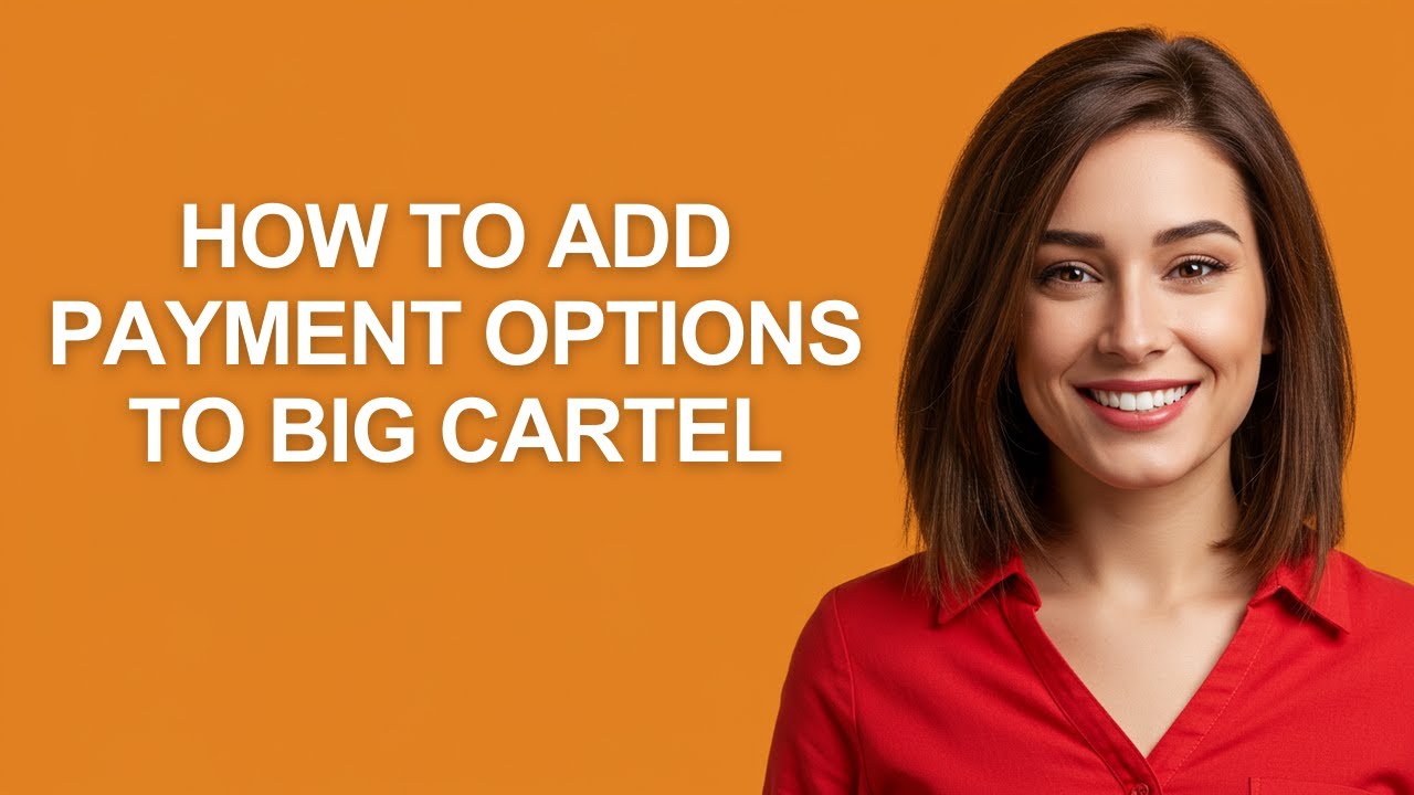 How To Add Payment Options To Big Cartel - AshleyHowTo