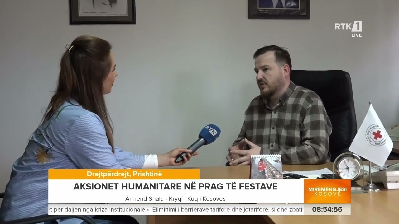 Armend Shala - Kryqi i Kuq i Kosovës - Mirëmëngjesi Kosovë 18.03.2026