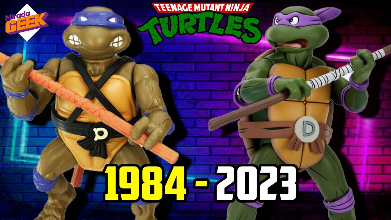 La Épica Evolución de los Juguetes de las Tortugas Ninja