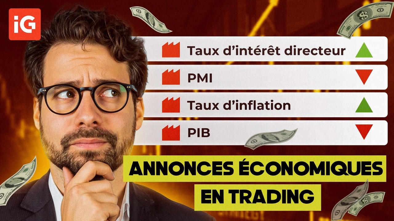 Comprendre les Annonces Économiques en Trading (Guide Complet)