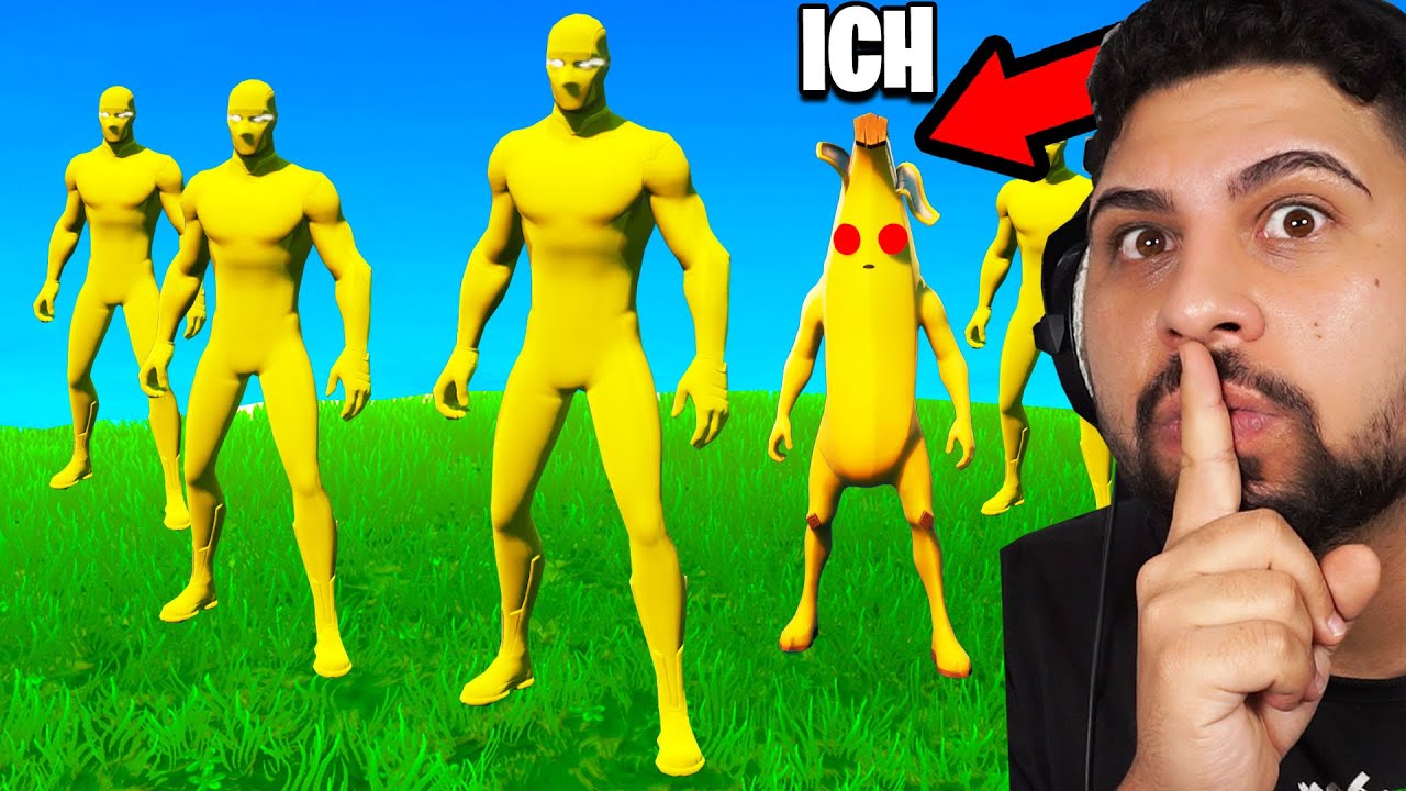 ich bin Undercover als Imposter unter 100 Leuten in Fortnite!