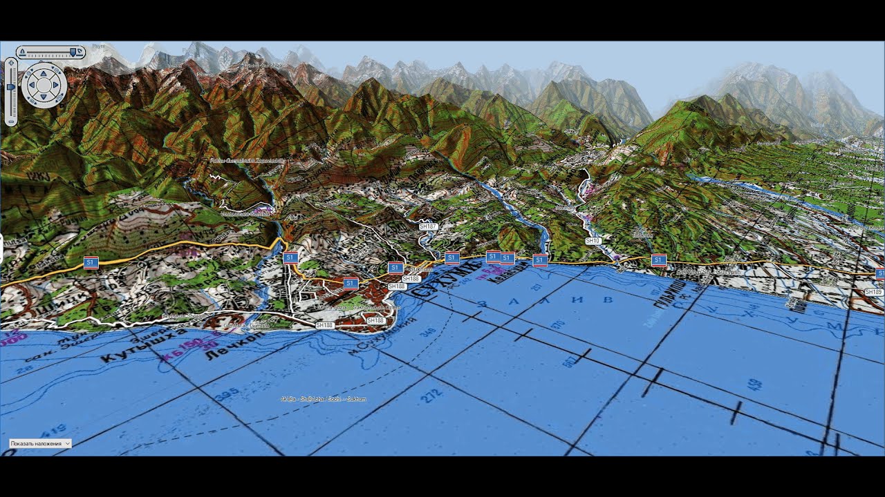 Georgia Garmin 3D map