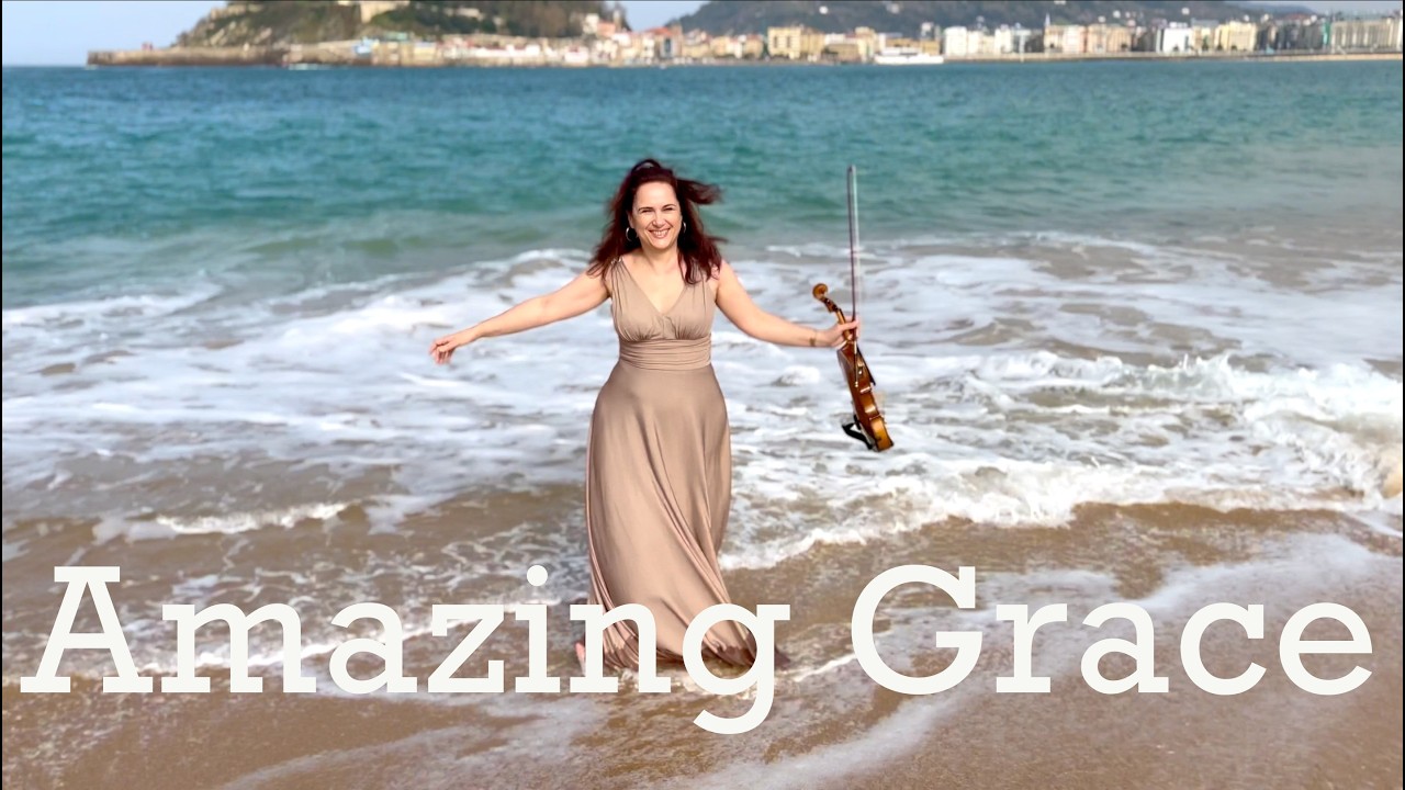 Amazing Grace (New Britain) -traditional [Marzena Woźniak] violin classical version