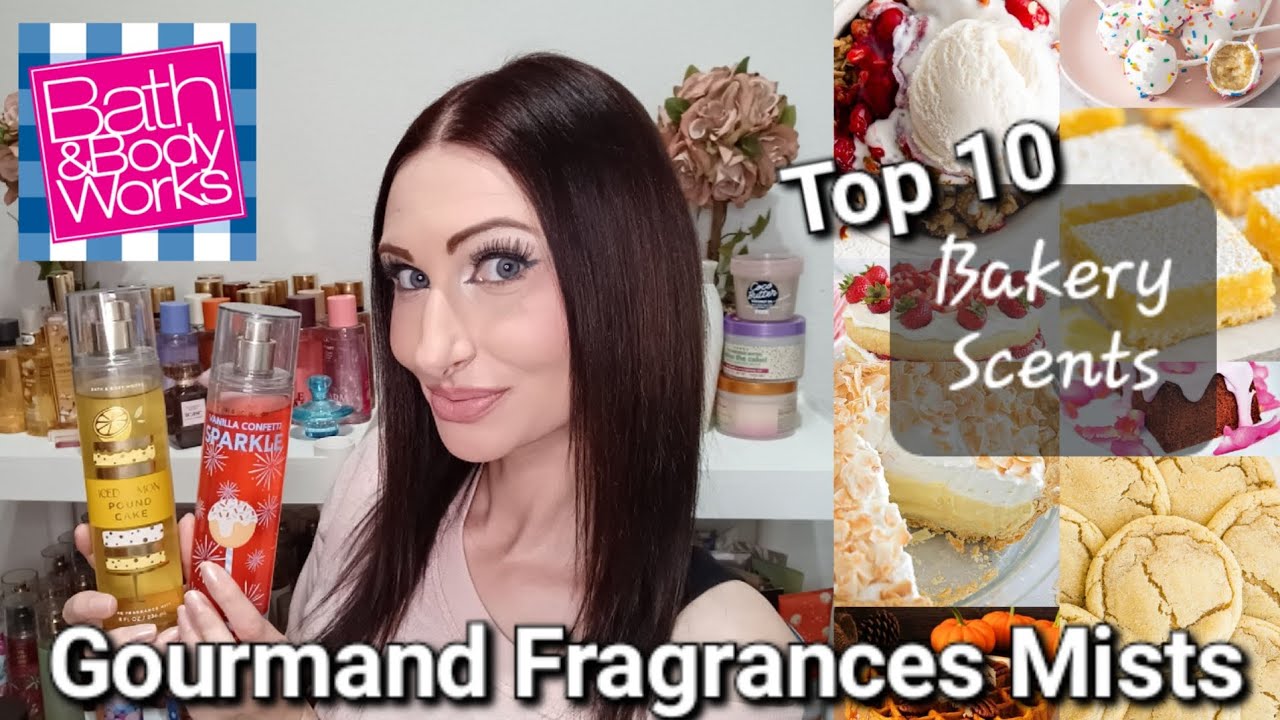 Top 10✨️ Gourmand Bakery🍰🍪🥧 Fragrance Mists from Bath & Body Works | Cake, Cookies, Pie, Frosting +