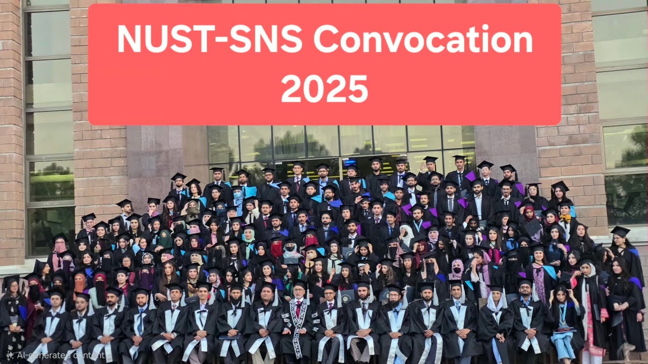 NUST-SNS Convocation 2025| Highlights
