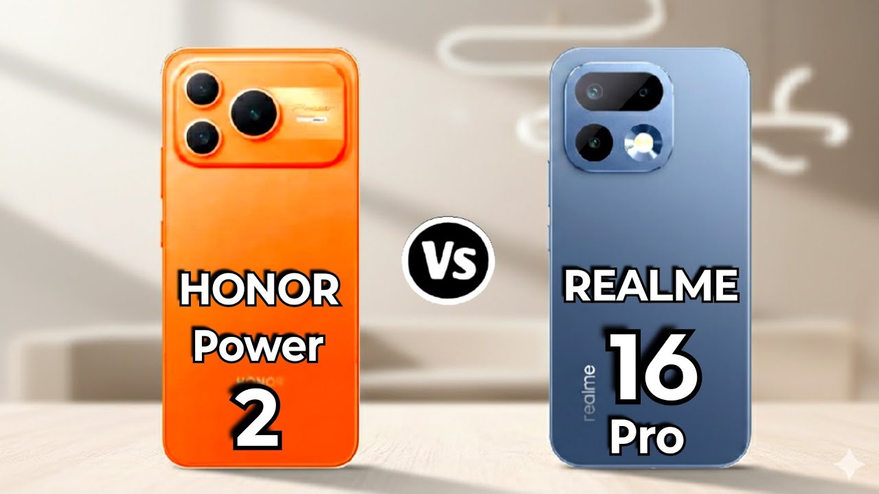 Honor Power 2 VS Realme 16 Pro 🔥 5G Camera, Speed & Gaming Test 2026 | Shock Comparison 😱