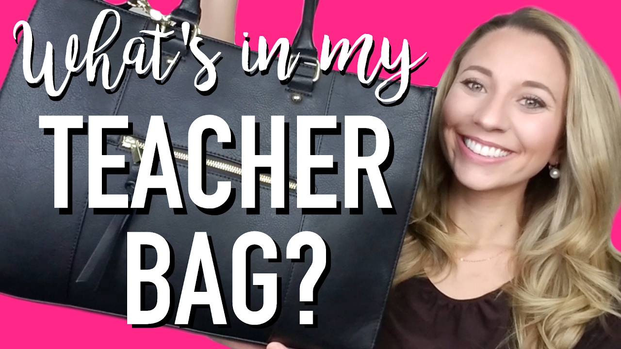 WHAT'S IN MY TEACHER BAG? | A Classroom Diva