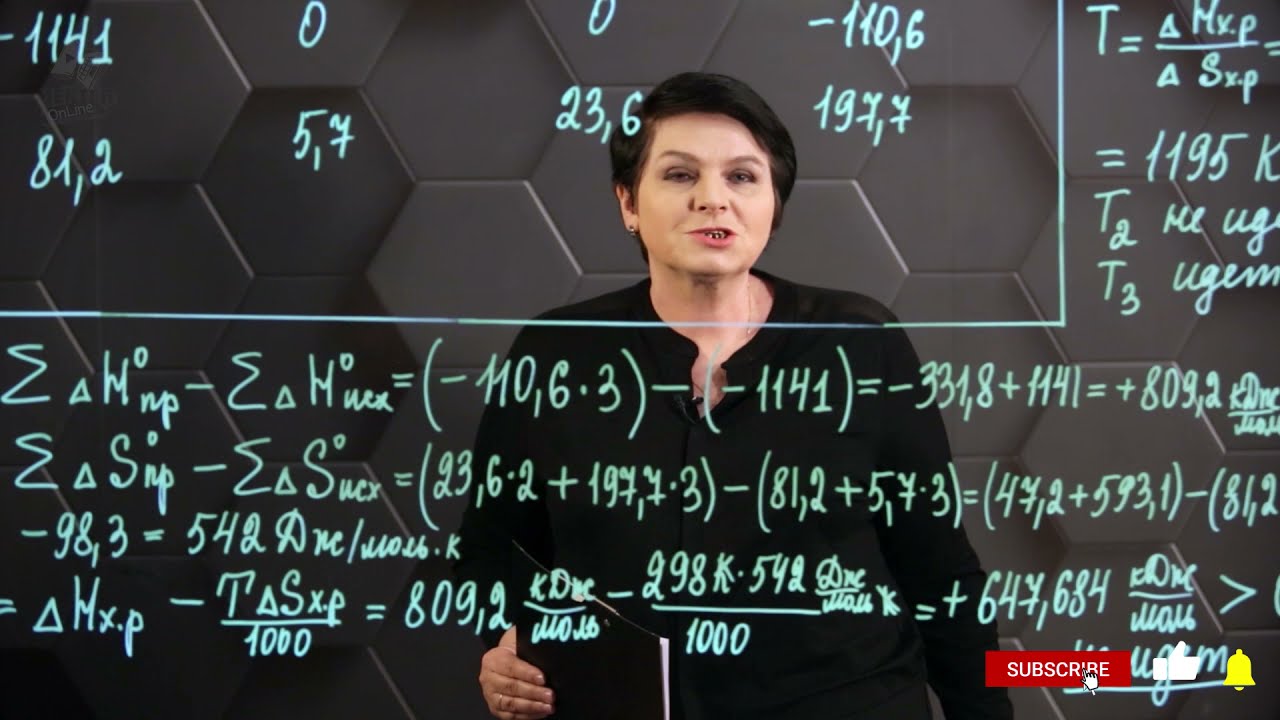 Энергия Гиббса. Практическая часть. 10 класс.