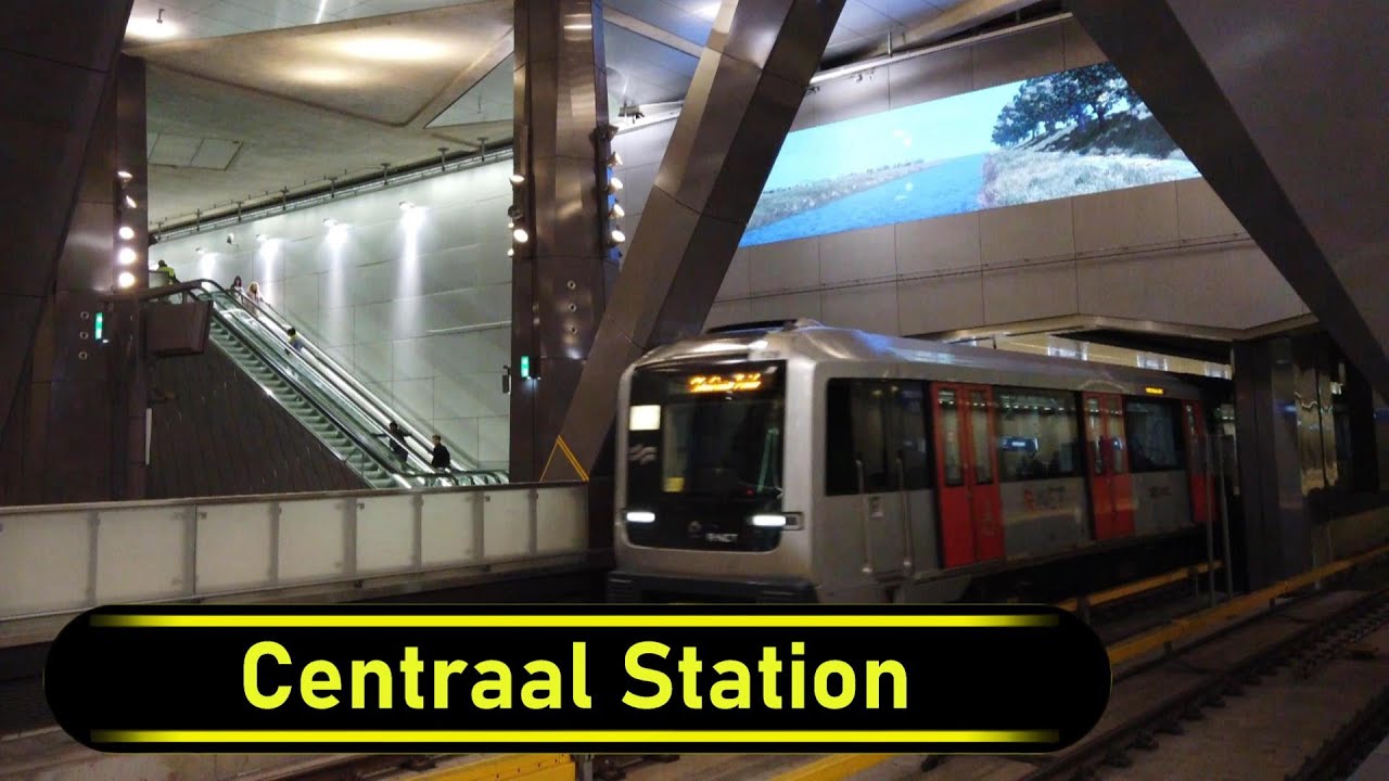 Metro Station Centraal Station - Amsterdam 🇳🇱 - Walkthrough 🚶