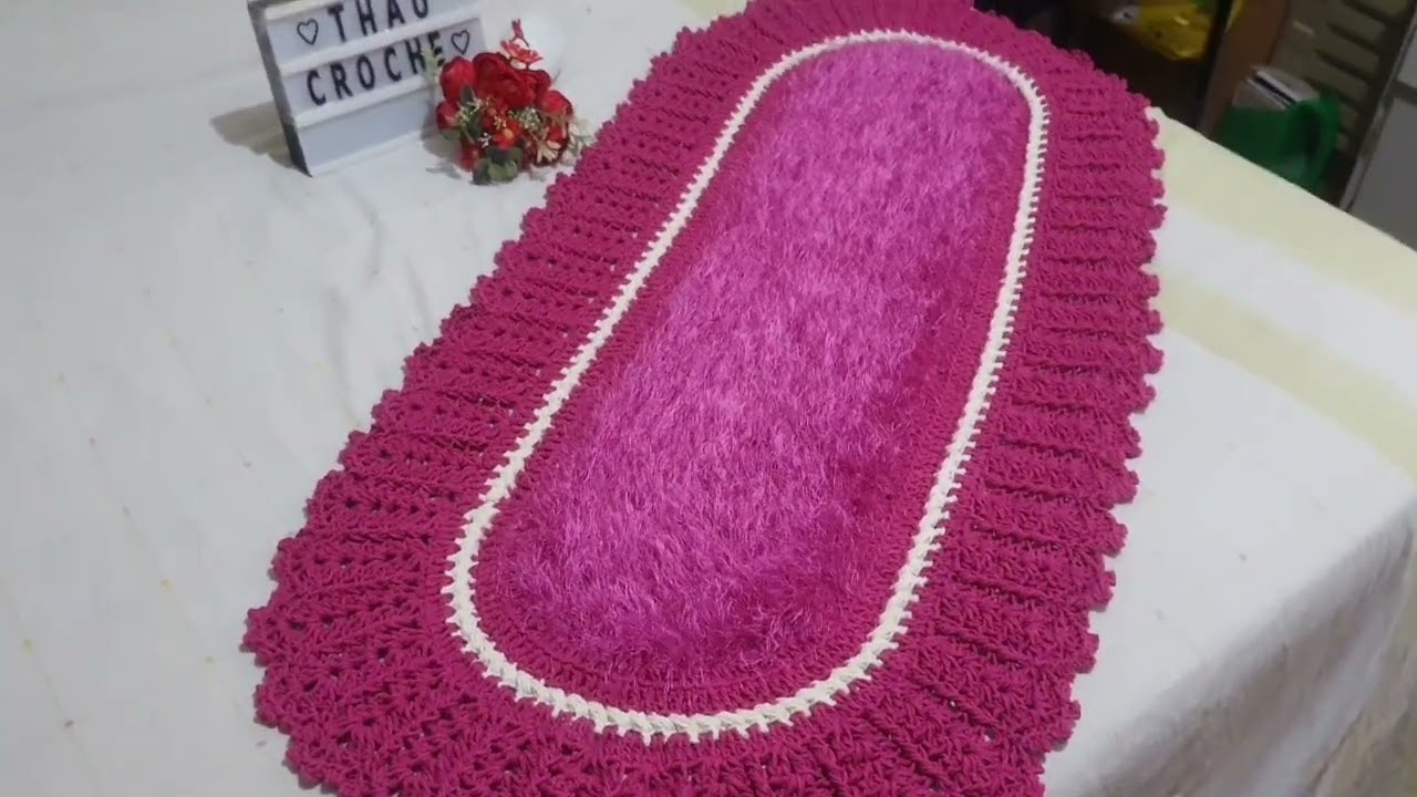 🧶 Passadeira em Crochê Avulsa – Modelo Radyla ✨
