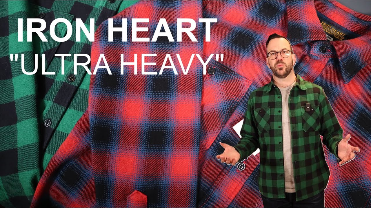 Всё ещё футболка для финала? Фланель Iron Heart ULTRA HEAVY.