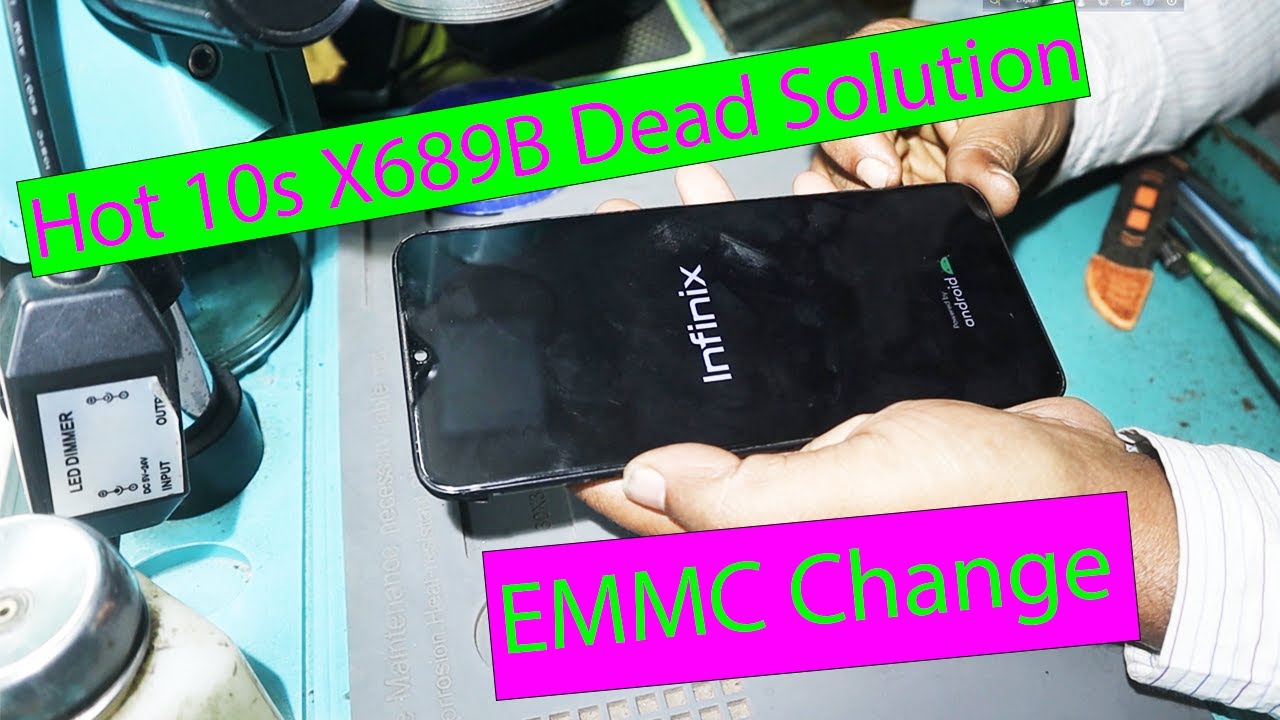 Infinix Hot 10s X689B Dead Solution EMMC Change Guide।।Shaboz#Mobile Plus Telecom