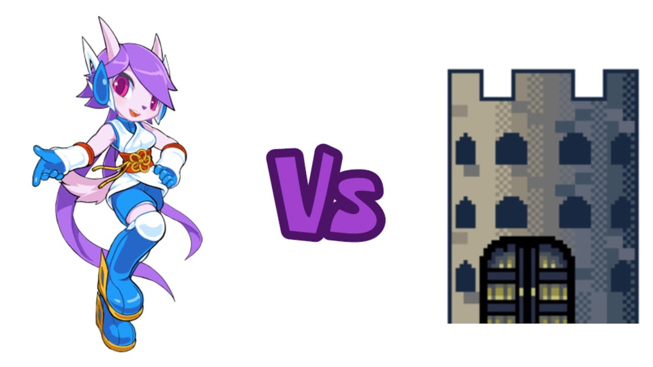 Freedom Planet Mugen - Sash Lilac Castle Calamity (Gameplay)