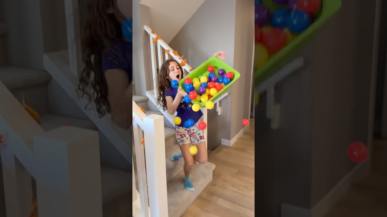 The good kid -Sierra helps Rhia clean up- always help others 