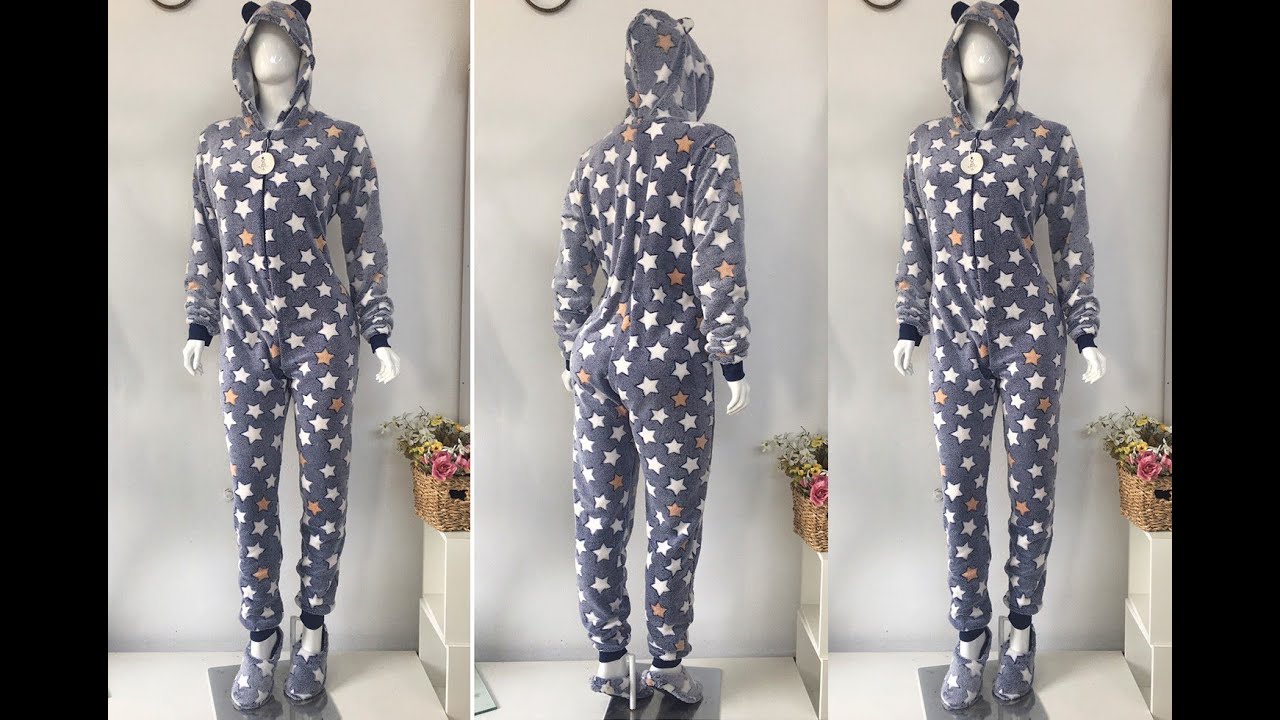 ❁ macacão pijama ❁ costura