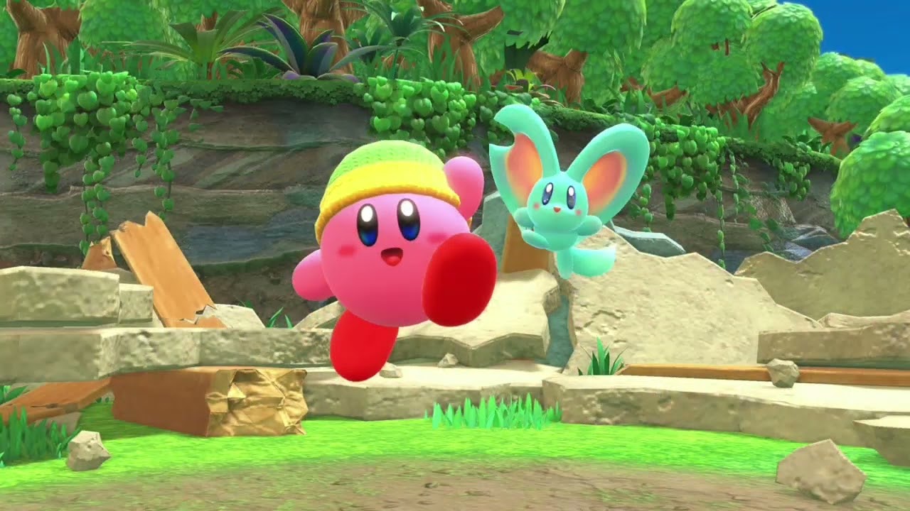 Kirby and the Forgotten Land race VS @EvanBreaksGames!