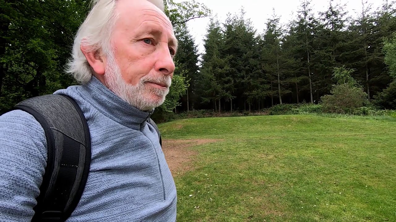 A walk from Easebourne to Cowdray Golf course during lockdown
