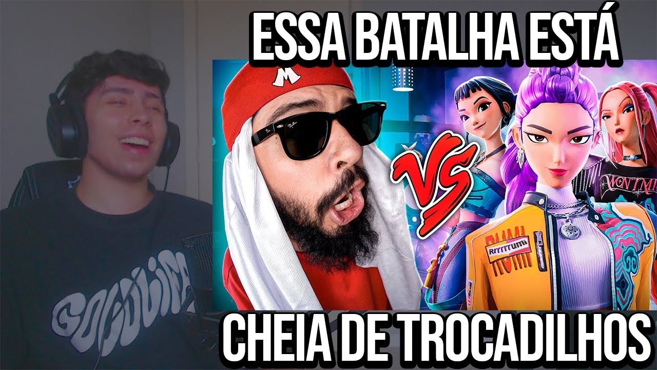 React: K-Pop Warriors (Voice Actresses) vs. Mussa - Rap Battle