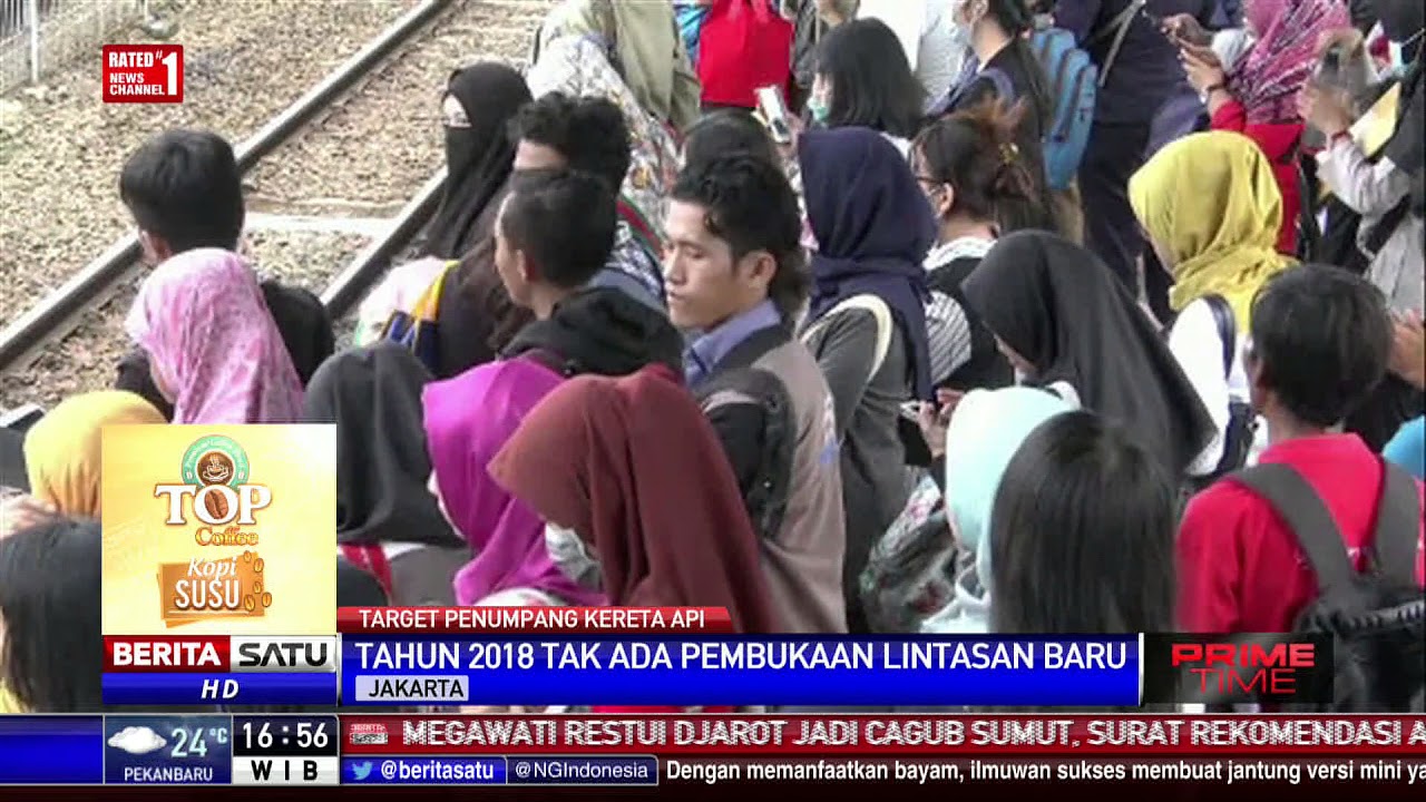 PT KCI Targetkan 320 Juta Penumpang KRL Pada 2018