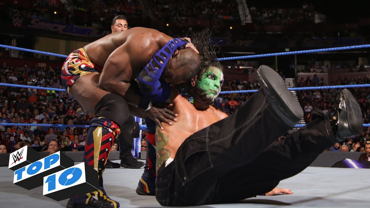 10 лучших моментов SmackDown LIVE: WWE Top 10, 14 августа 2018 г.