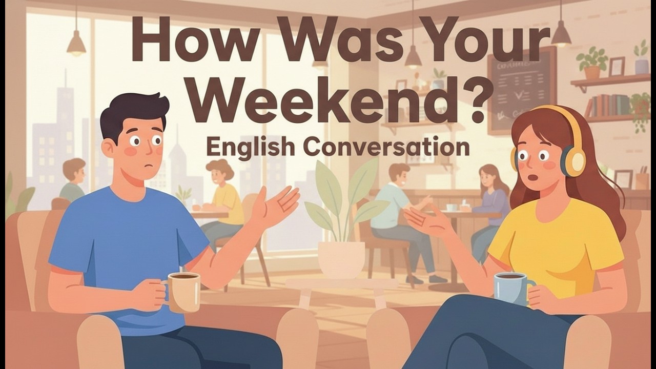 English Conversation Practice | Talk About Your Weekend | English Podcast
