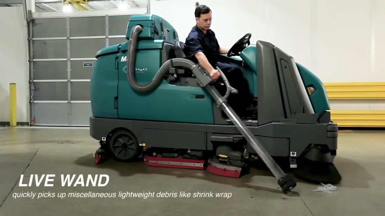 M17 Ride-On Sweeper Scrubber: Product Overview