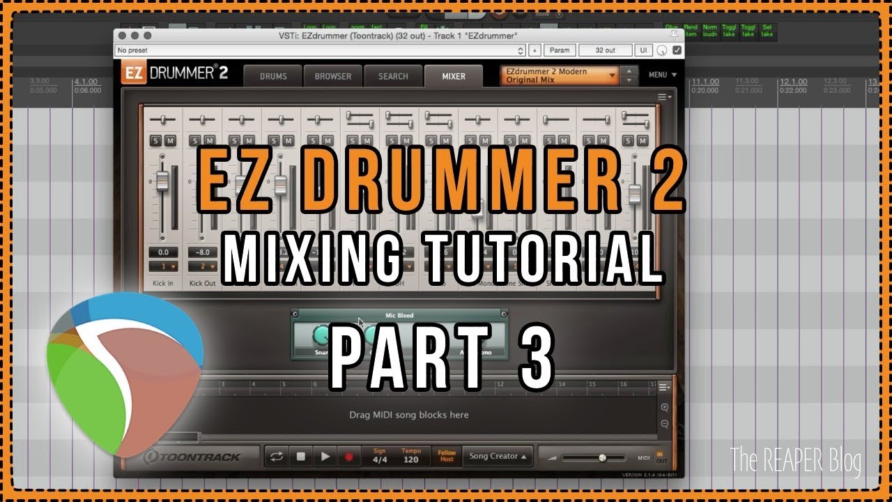 Mixing EZDrummer 2 Part 3 - Trigger additional samples