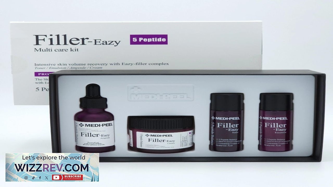 MEDI PEEL Eazy Filler Multi Care Kit 4 Items Elasticity Lifting K Beauty