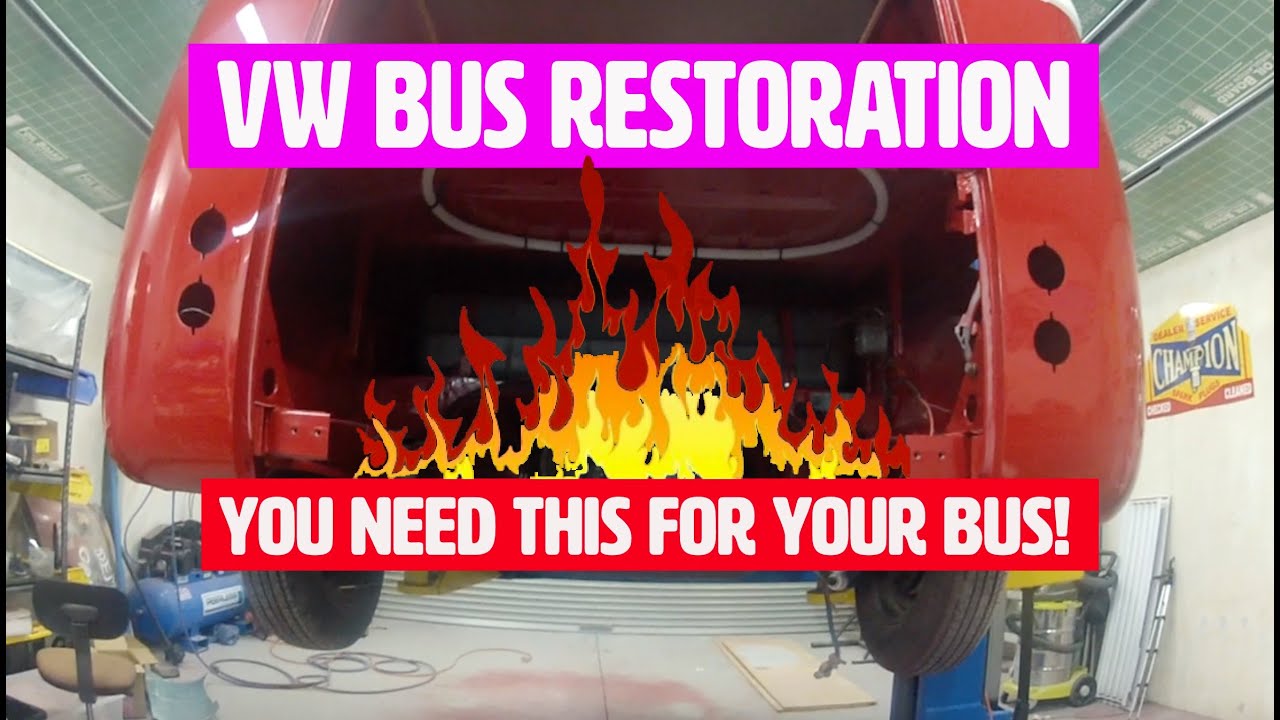 VW Bus Restoration -  HOW TO MOUNT YOUR BLAZECUT FIRE SYSTEM PART 10 #vwrestoration
