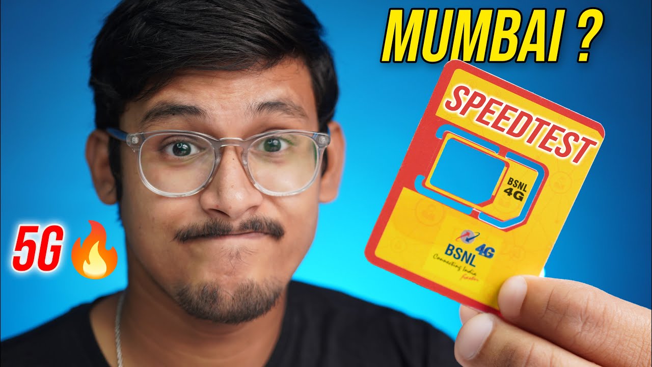 BSNL Speed Test In Mumbai || BSNL in Mumbai || Port Jio Sim to BSNL Sim || Jio 5G VS BSNL 5G MTNL