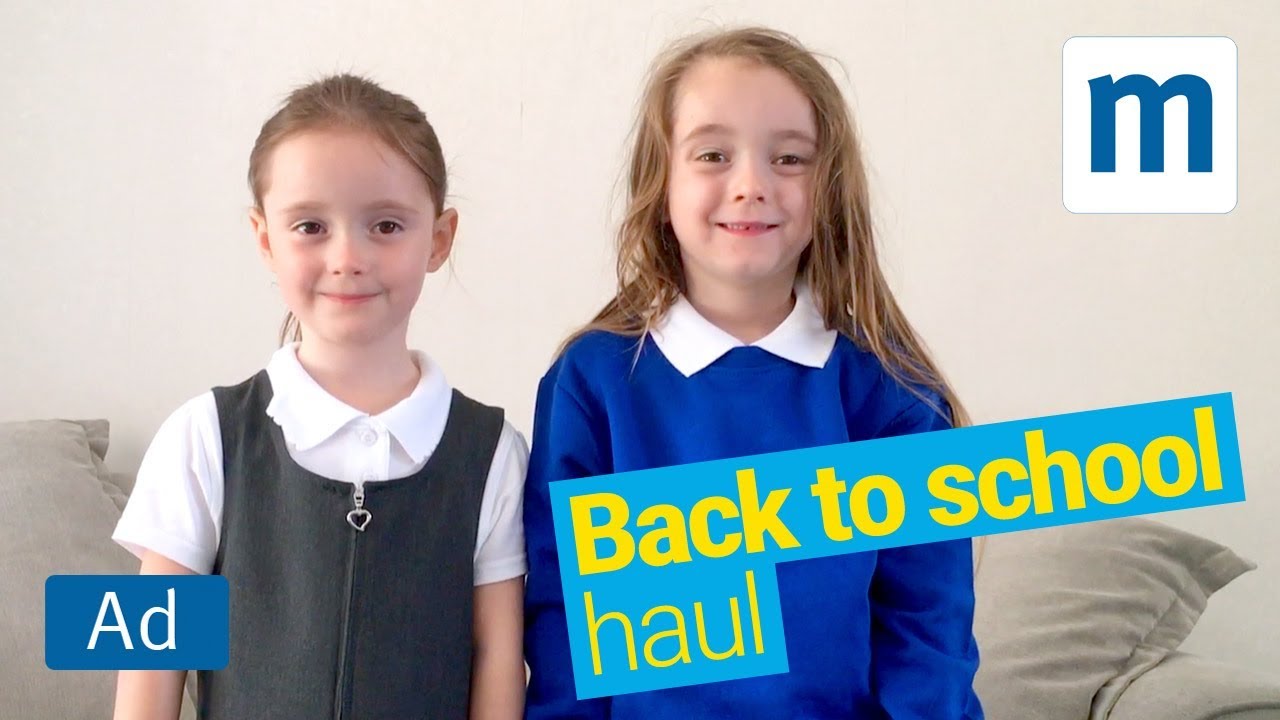 Back to school hauls | Asda George
