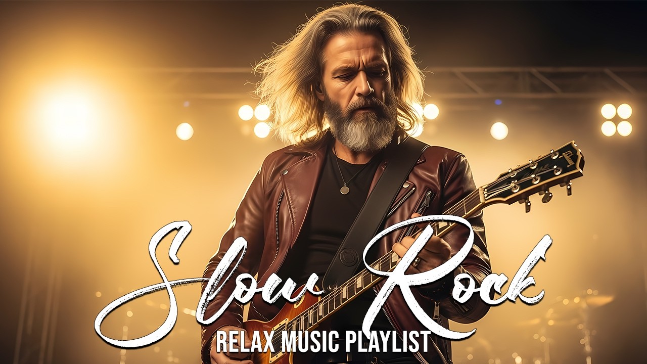 🎸 The Best of Slow Rock & Classic Rock Ballads | Soft & Soulful Rock Anthems to Melt Your Heart🔥