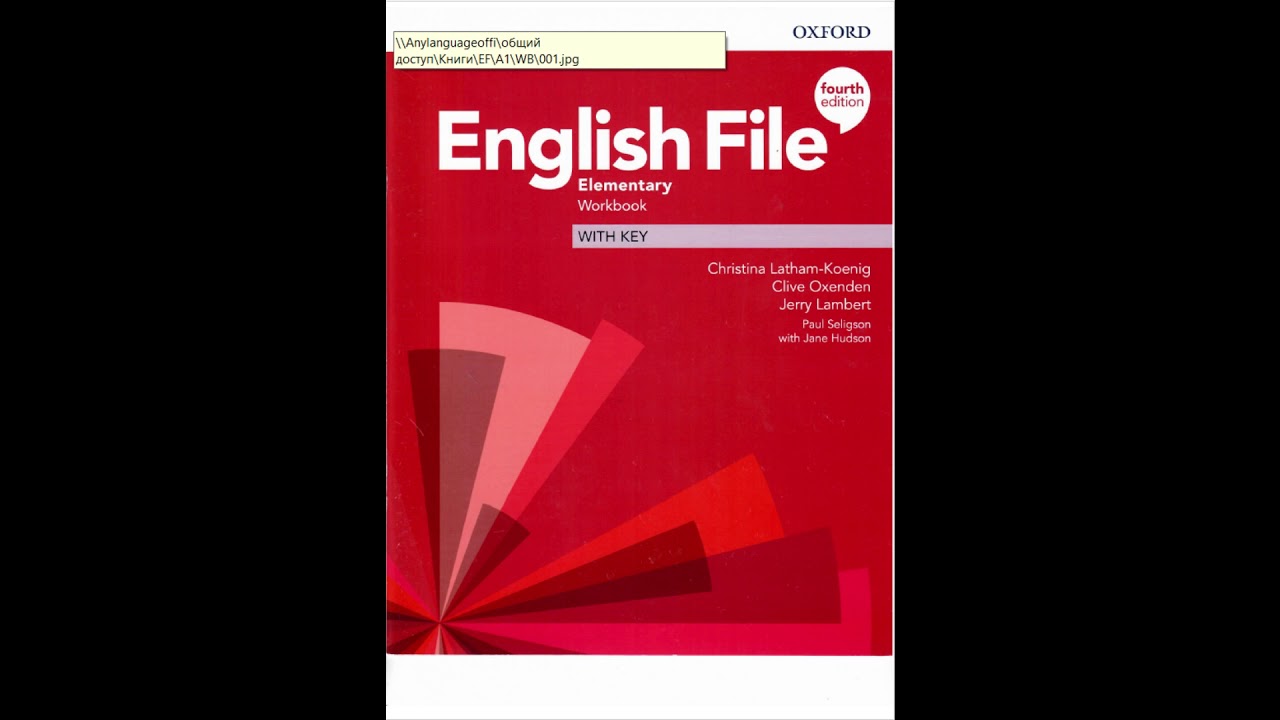 LISTENING  English File 4e Elementary WB 4.3
