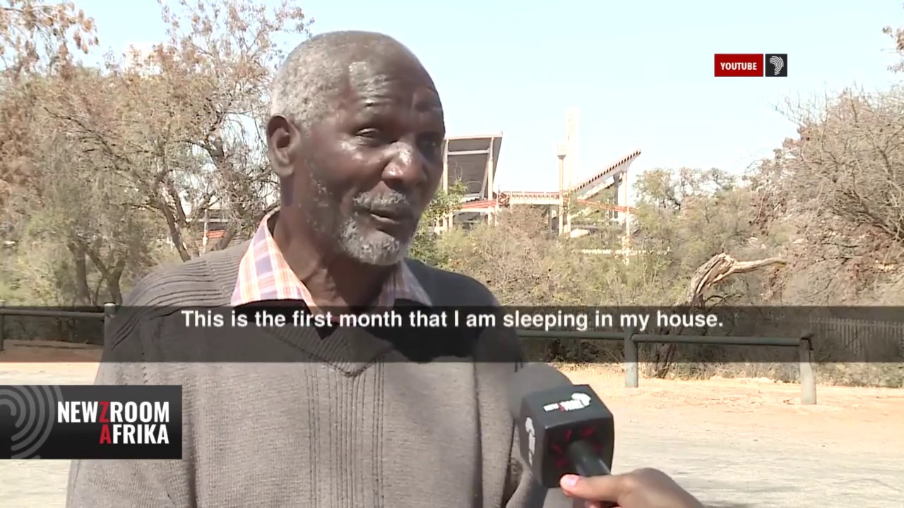 Petros Makama, a 70-year-old pensioner says he has been living in hiding for over 7 years