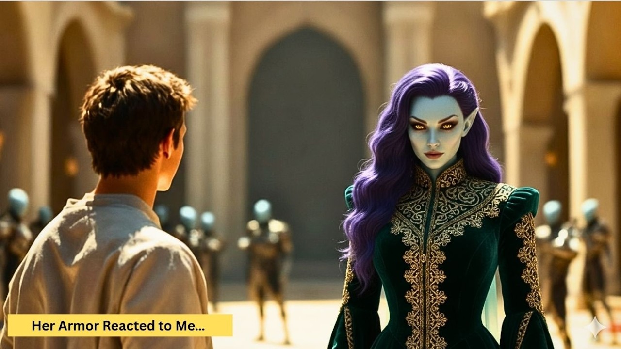 She Caught Me Staring at Her Armor… Then Smirked and Whispered, “You Like What You See, Don’t You?”