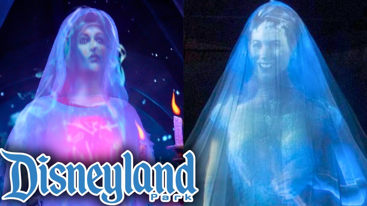Haunted Mansion - Before vs After POV - New Bride Figure | Disneyland, California | 4K 60FPS